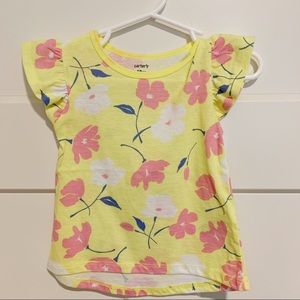 Carter’s High Low Flutter Sleeve Top